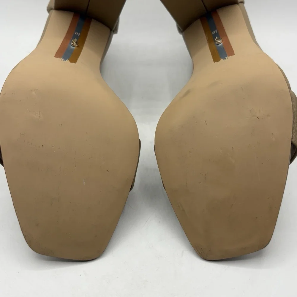 Sam Edelman Daniella‎ Women's Heels Beige Size 10 Classic Preppy